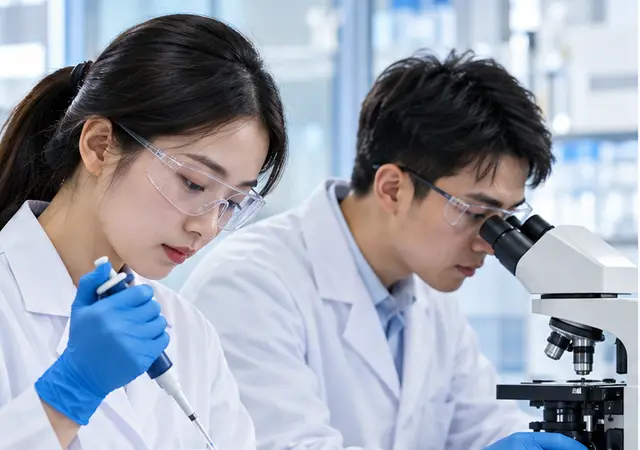 科学研究场景配图,非报道现场